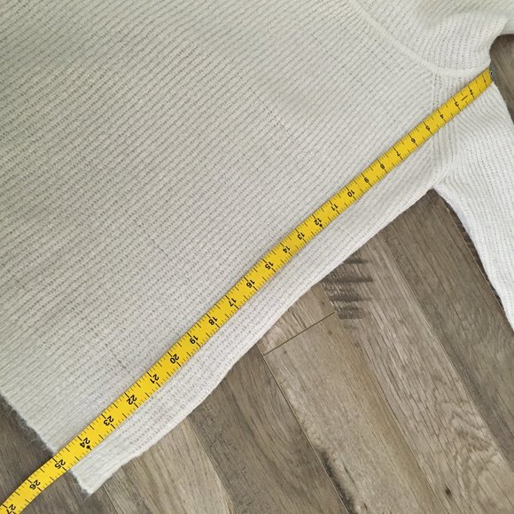 Casual Cream Cowl Neck Knit Sweater - Picture 9 of 14